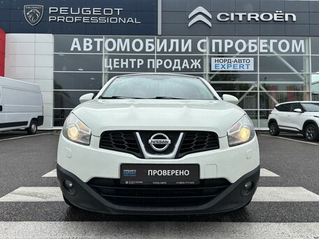 2012 Nissan Qashqai I Рестайлинг, белый, 1250000 рублей, вид 2