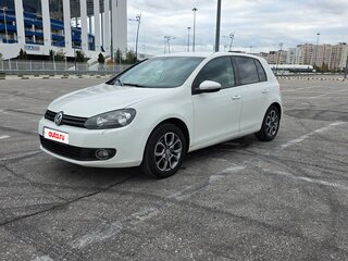 2012 Volkswagen Golf VI, белый, 730000 рублей, вид 1