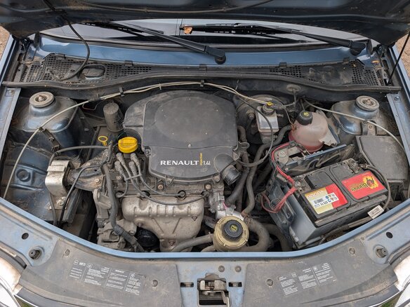 2010 Renault Logan I Рестайлинг, синий, 680000 рублей - вид 11