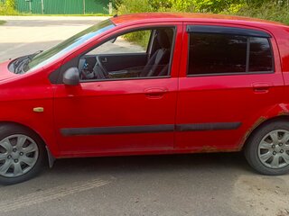 2008 Hyundai Getz I Рестайлинг, красный, 295000 рублей, вид 4