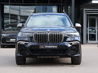 2021 BMW X7 40i I (G07), синий, 9500000 рублей, вид 2