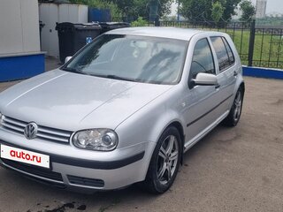 2001 Volkswagen Golf IV, серебристый, 630000 рублей, вид 2