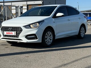 2017 Hyundai Solaris II, белый, 1150000 рублей, вид 1