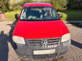 2007 Volkswagen Caddy III, красный, 200000 рублей, вид 3