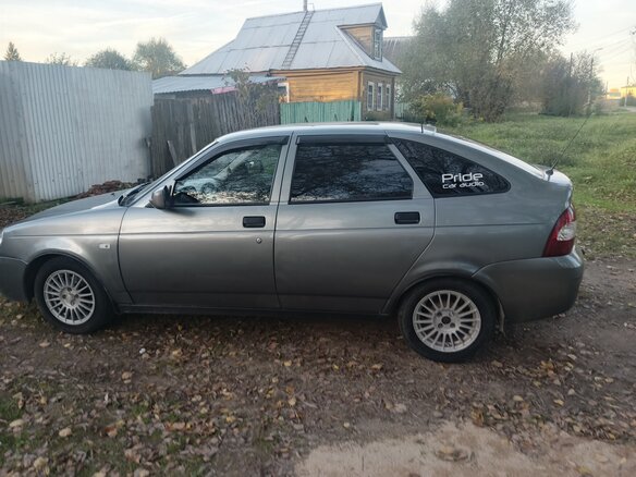 2008 Lada (ВАЗ) Priora I, серый, 340000 рублей - вид 5