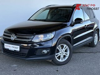 2012 Volkswagen Tiguan I Рестайлинг, чёрный, 985000 рублей, вид 1