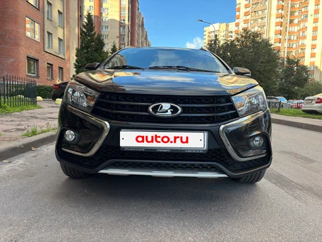 2019 Lada (ВАЗ) Vesta SW Cross I, чёрный, 895000 рублей, вид 2