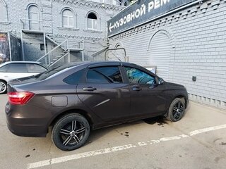 2017 Lada (ВАЗ) Vesta I, коричневый, 750000 рублей, вид 3
