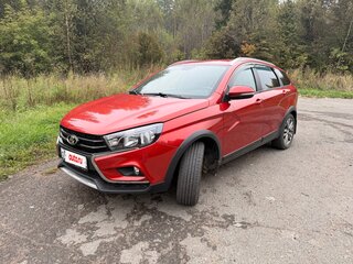 2021 Lada (ВАЗ) Vesta SW Cross I, красный, 1350000 рублей, вид 1