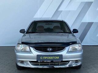 2008 Hyundai Accent ТагАЗ II, серебристый, 238000 рублей, вид 2