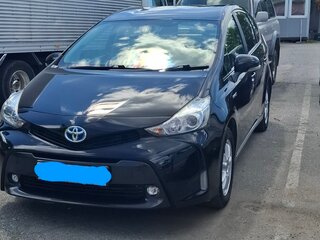 2014 Toyota Prius Alpha I (ZVW40/41) Рестайлинг, чёрный, 1200000 рублей, вид 3