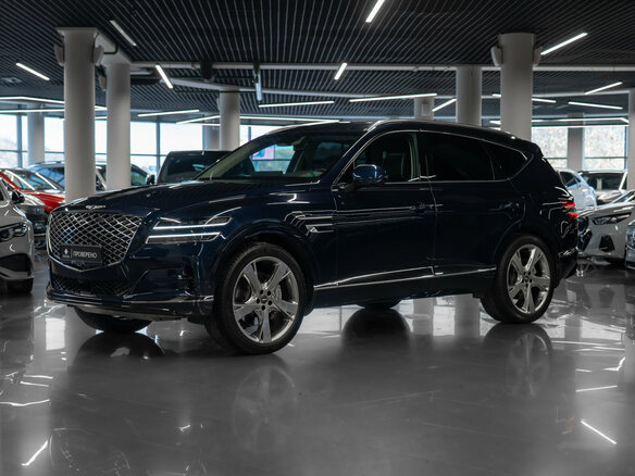 2021 Genesis GV80 I, синий, 7900000 рублей