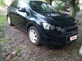 2012 Chevrolet Aveo II, чёрный, 450000 рублей, вид 1