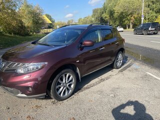 2014 Nissan Murano II (Z51) Рестайлинг 2, пурпурный, 1450000 рублей, вид 4