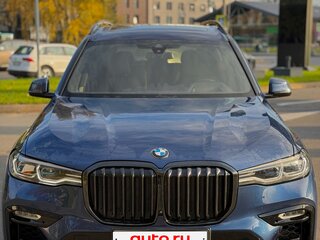 2021 BMW X7 40d I (G07), синий, 6650000 рублей, вид 2