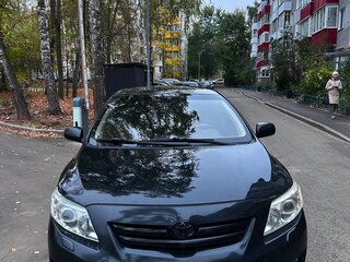 2007 Toyota Corolla X (E140, E150), чёрный, 650000 рублей, вид 3