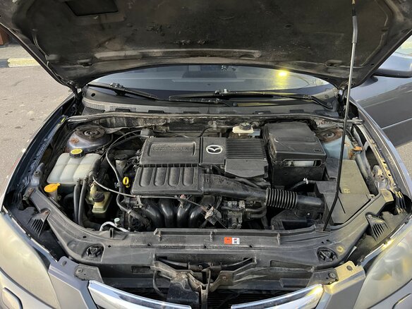 2008 Mazda 3 I (BK) Рестайлинг, серый, 650000 рублей - вид 26