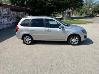 2014 Lada (ВАЗ) Kalina II, серебристый, 555000 рублей, вид 4