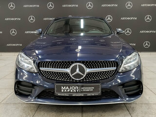 2020 Mercedes-Benz C-Класс 200 IV (W205) Рестайлинг, синий, 3190000 рублей, вид 2
