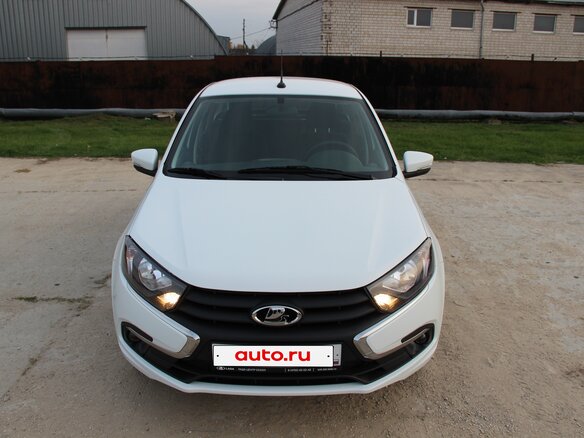 2024 Lada (ВАЗ) Granta I Рестайлинг, белый, 1050000 рублей - вид 7