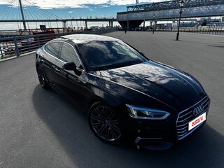 2017 Audi A5 II (F5), чёрный, 3350000 рублей, вид 1