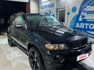 2004 BMW X5 3.0i I (E53) Рестайлинг, чёрный, 999000 рублей, вид 1