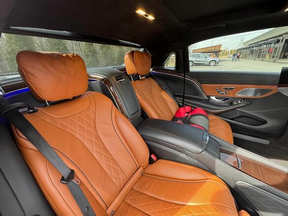 2018 Mercedes-Benz Maybach S-Класс 450 I (X222) Рестайлинг, чёрный, 4500000 рублей - вид 26