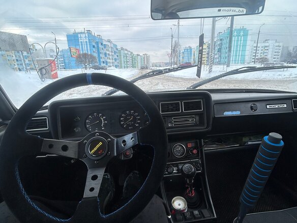 2001 Lada (ВАЗ) 2107, синий, 140000 рублей - вид 7