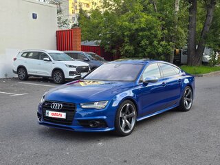 2016 Audi S7 I (4G) Рестайлинг, синий, 5000000 рублей, вид 1