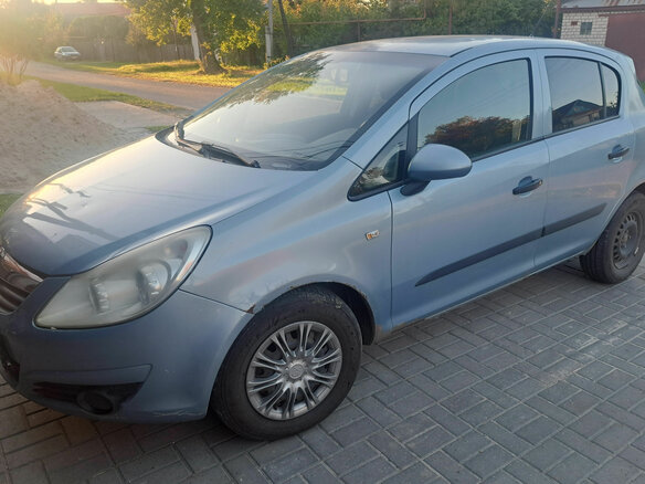 2007 Opel Corsa D, голубой, 249000 рублей - вид 4