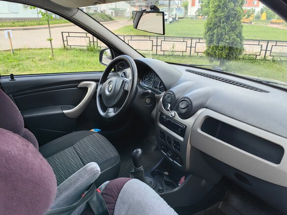2012 Renault Logan I Рестайлинг, бежевый, 415000 рублей - вид 25