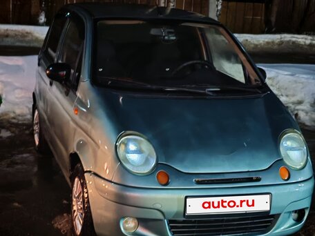 2008 Daewoo Matiz I Рестайлинг, зелёный, 136000 рублей, вид 4