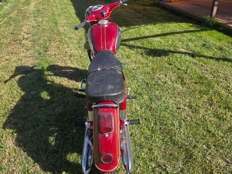 1968 Jawa 250, красный, 1200000 рублей, вид 2