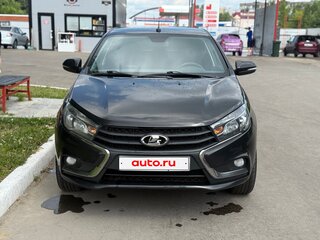 2019 Lada (ВАЗ) Vesta I, чёрный, 850000 рублей, вид 1