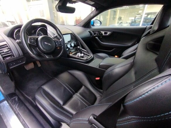 2016 Jaguar F-Type S I, синий, 4300000 рублей - вид 8