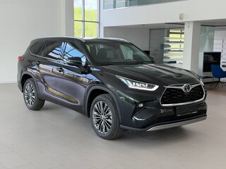 2026 Toyota Highlander IV (XU70), чёрный, 6895000 рублей, вид 3