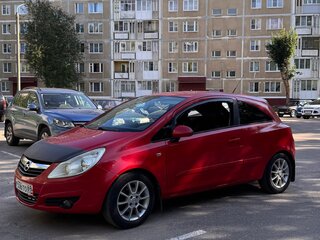 2007 Opel Corsa D, красный, 430000 рублей, вид 1