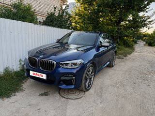 2020 BMW X4 M40i II (G02), синий, 5450000 рублей, вид 3