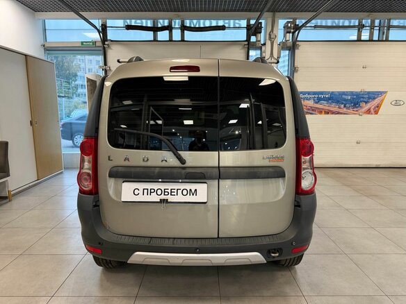 2019 Lada (ВАЗ) Largus Cross I, бежевый, 645000 рублей - вид 4