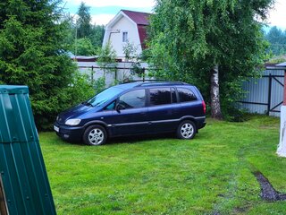 2001 Opel Zafira A, синий, 299000 рублей, вид 1