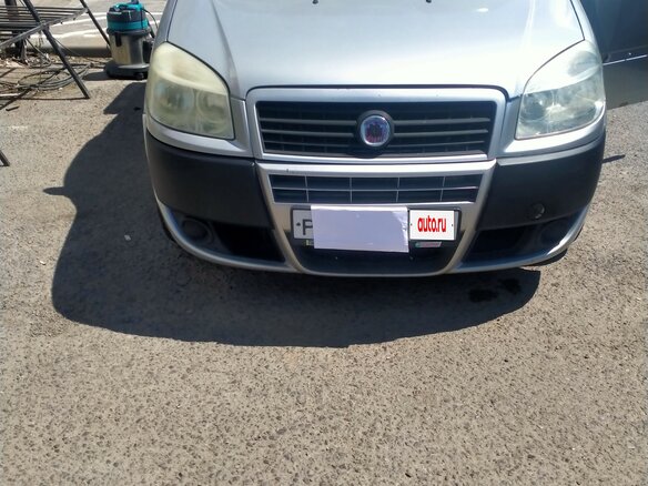 2011 Fiat Doblo I Рестайлинг, серый