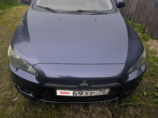 2008 Mitsubishi Lancer X, синий, 700000 рублей, вид 1