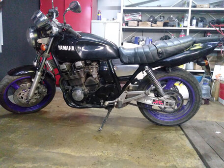 1993 Yamaha XJR400, чёрный, 175000 рублей, вид 2