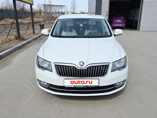 2015 Skoda Superb DSG II Рестайлинг, белый, 1400000 рублей, вид 2