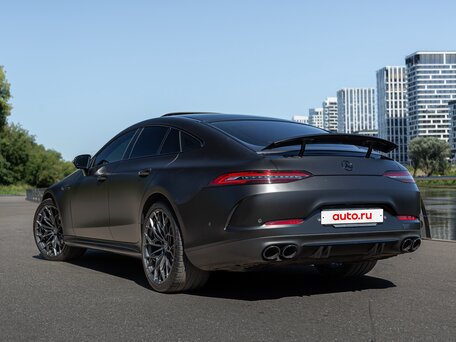2022 Mercedes-Benz AMG GT 4-Door Coupe 43 I, чёрный, 9290000 рублей, вид 4