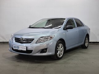 2007 Toyota Corolla X (E140, E150), голубой, 570000 рублей, вид 1