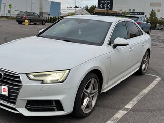 2017 Audi A4 V (B9), белый, 3000000 рублей, вид 1