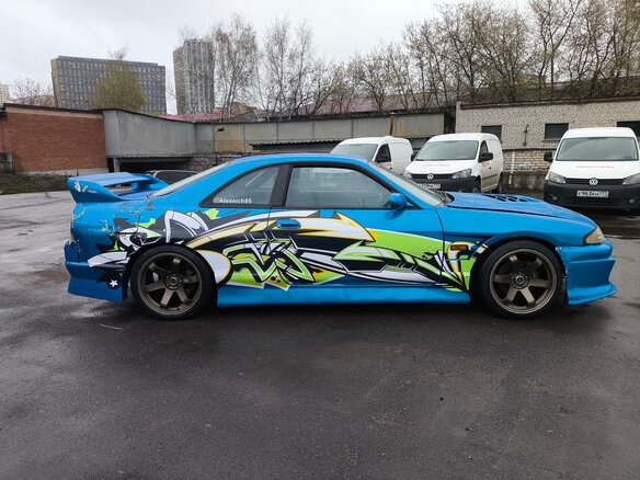 1995 Спортивные авто и реплики Дрифт-кар, синий, 980000 рублей - вид 8