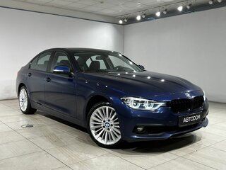 2017 BMW 3 серии 320i xDrive VI (F3x) Рестайлинг, синий, 2399999 рублей, вид 3