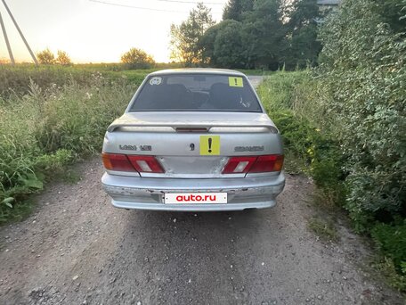 2003 Lada (ВАЗ) 2115, серебристый, 77500 рублей, вид 5